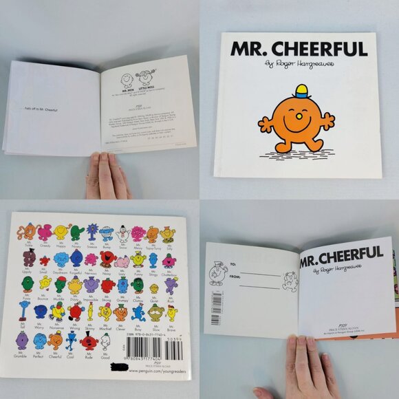 Book Lot Mr. Men Little Miss Mr. Happy Cheerful Miss Late Helpful Roger Hargreav - Picture 4 of 16
